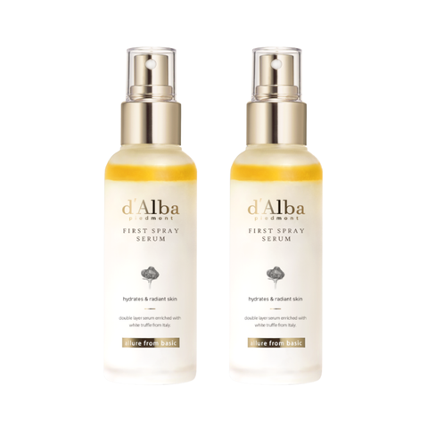 Combo 2 Xịt Khoáng Dalba White Truffle Serum - 100ml - First Spray Nobox [Tiết kiệm 61K + Freeship]