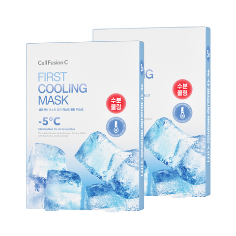 Combo 2 Mặt nạ Cell Fusion C First Cooling - Hộp 5 miếng Fullbox Hàng Duty [Tiết kiệm 41K + Freeship]