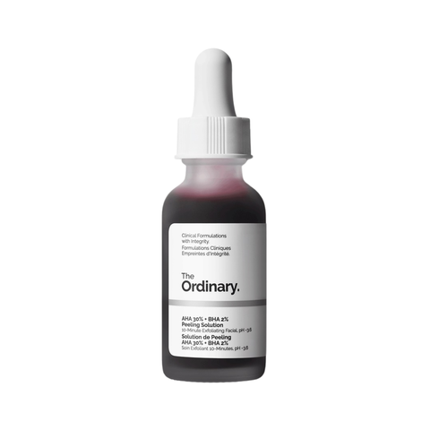Serum The Ordinary AHA 30% + BHA 2% Peeling Solution Giảm Mụn Sáng Da - 30ml - Fullbox Hàng US