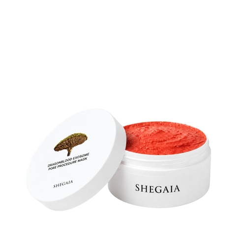 Mặt Nạ Đất Sét Se Khít Lỗ Chân Lông Shegaia Dragonblood Exosome Pore Procedure Mask 150g - Fullbox - Hàng Công Ty
