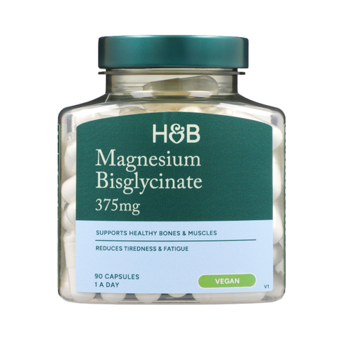 Viên uống HB Magnesium Bisglycinate 375mg Hỗ Trợ Giấc Ngủ - 90 viên
