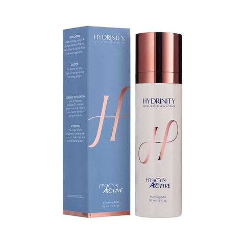 Xịt dưỡng Hydrinity Hyacyn Active Purifying Mist 90ml - Fullbox - Hàng Công Ty
