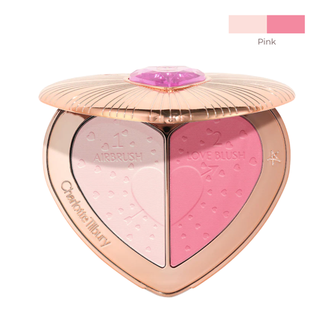 Phấn Má Hồng Charlotte Tilbury Pillow Talk Beauty Soulmates Palette Tone Flawless 10g Fullbox Hàng US
