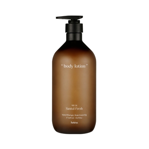 Dưỡng Thể Santal Fresh Hetras Hotel Therapy Body Lotion 1013ml No.20 Santal Fresh - Hàng Công Ty