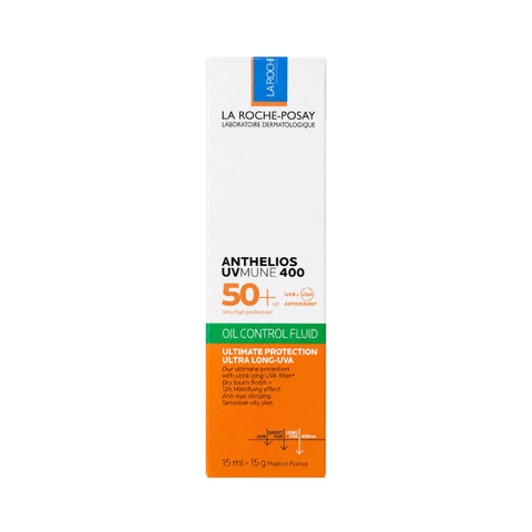 Kem Chống Nắng Kiềm Dầu Phổ Rộng La Roche-Posay Anthelios UVMune 400 Oil Control Fluid SPF50+ PA++++ - Fullbox T1/2027