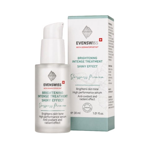 Serum Evenswiss Brightening Intense Treatment Shiny Effect Dưỡng Trắng Sáng Da 30ml - Fullbox - Hàng Công Ty