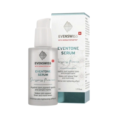 Serum Evenswiss Eventone Làm Mờ Thâm Nám Dưỡng Sáng Đều Màu Da 50ml - Fullbox - Hàng Công Ty