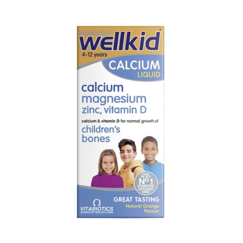 Vitabiotics Wellkid Calcium Liquid 150ml Fullbox