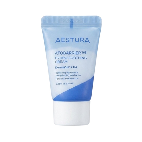Kem dưỡng Aestura Hydro Soothing Cream DermaON+HA 10ml Nobox