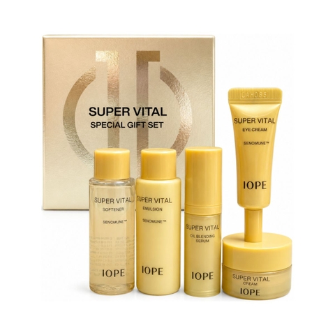Set kit 5 món Iope Super Vital Special Gift Set