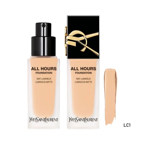 Kem Nền YSL All Hours Luminous Matte Foundation SPF 40 - 25ml Fullbox Duty