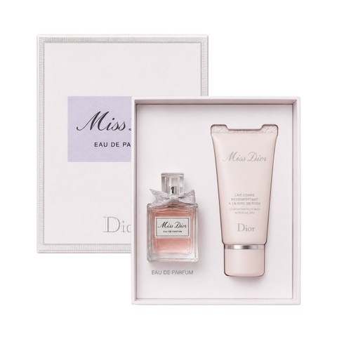 Set Nước Hoa Mini & Dưỡng Thể Miss Dior (Nước Hoa 5ml + Lotion 20ml) - Fullbox  Hàng Công Ty