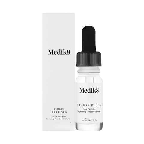 Serum Cấp Ẩm, Phục Hồi Medik8 Liquid Peptides 30% Complex Hydrating Peptide 8ml - Fullbox Hàng US