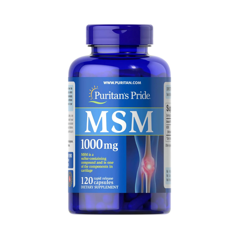 Viên Uống Hỗ Trợ Cơ Xương Khớp Puritan MSM 1000mg - 120 Viên
