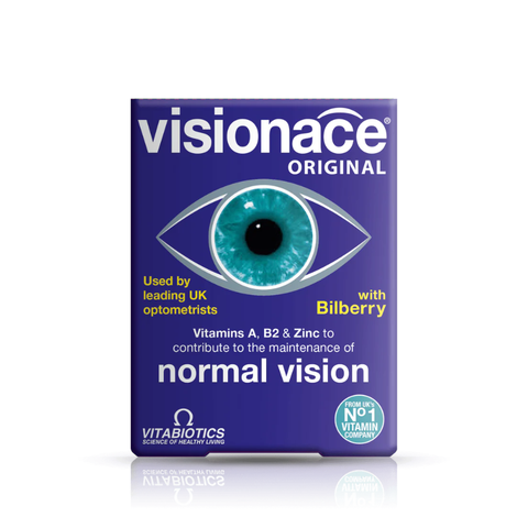 Viên Uống Bổ Mắt, Cải Thiện Thị Lực Vitabiotics Visionace Original 30 Viên