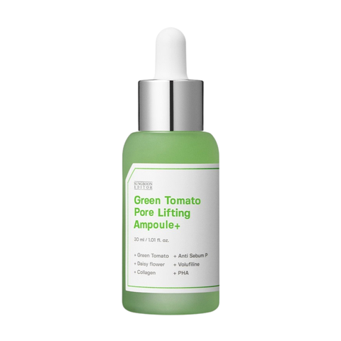 Serum Cà Chua Xanh Thu Nhỏ Lỗ Chân Lông Và Sáng Da Sungboon Green Tomato 30ml - Tách Set Nobox