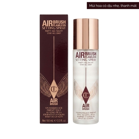 Xịt Khóa Nền Make Up Charlotte Tilbury Airbrush Flawless Setting Spray