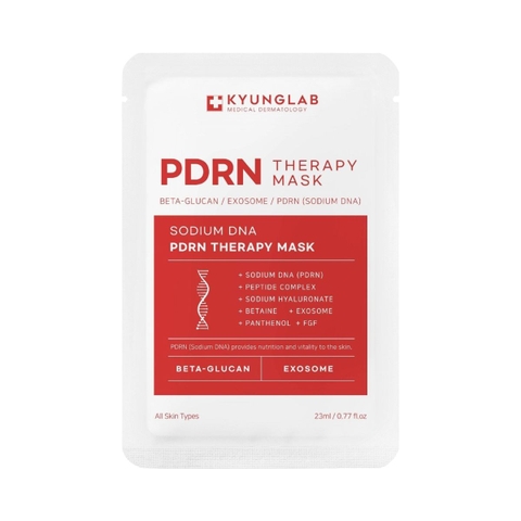 Mask Kyunglab PDRN Therapy Sheet Mask Phục Hồi Và Tái Tạo Da Với Polynucleotide 1 Miếng - Nobox - Hàng Công Ty
