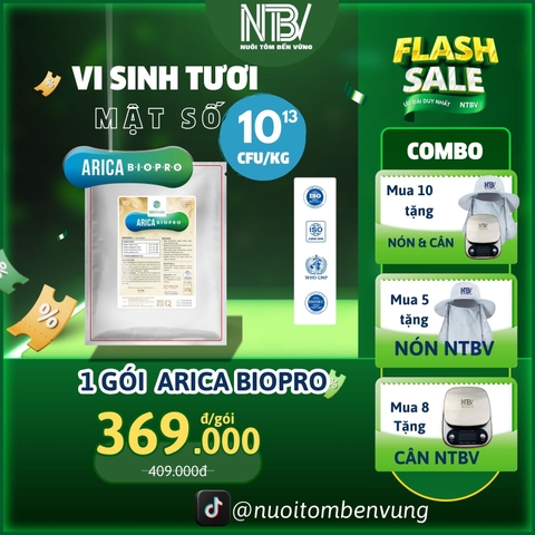 ARICA BIOPRO - SẠCH NƯỚC, ÉM KHUẨN HẠI, SẠCH NHỚT,NẤM