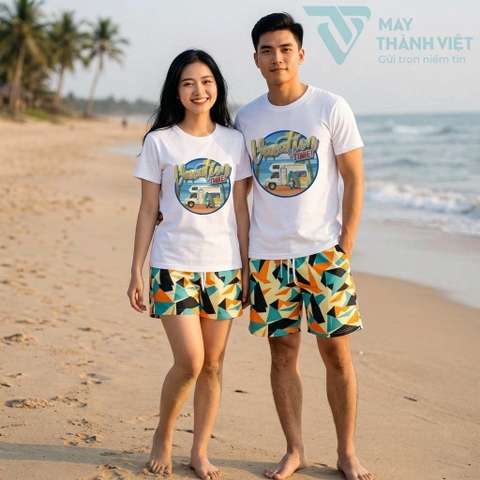 Áo Phông Đồng Phục Đi Biển