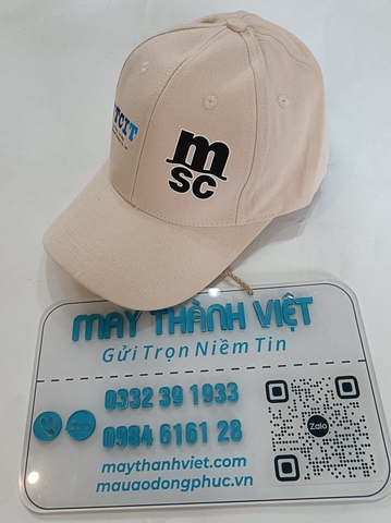 Mũ in logo dong phục