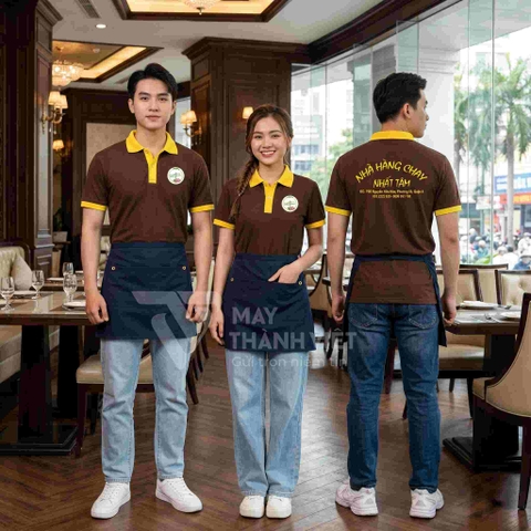Đồng Phục Nhà Hàng Chay Nổi Bật