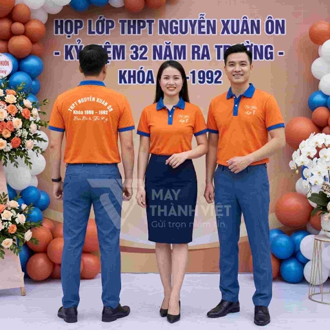 Mẫu Áo Phông Đồng Phục Họp Lớp Đẹp