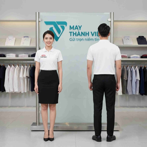 Áo Đồng Phục Màu Trắng
