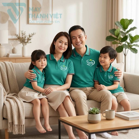 May Quần Áo Đồng Phục Gia Đình