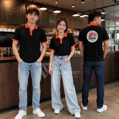 Áo Polo Đồng Phục Quán Cafe