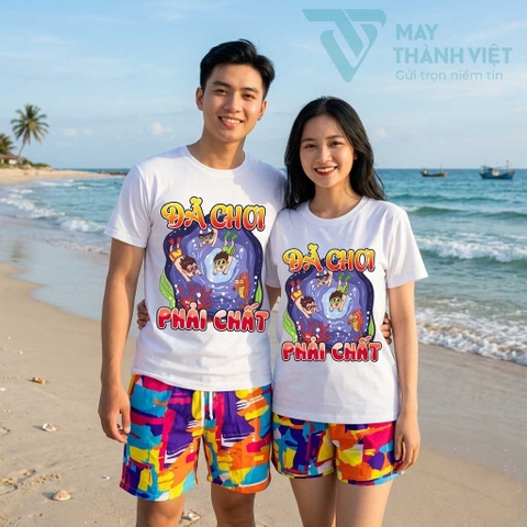 Áo Đồng Phục Biển – Thiết Kế Trẻ Trung, Nổi Bật Cho Mọi Chuyến Đi