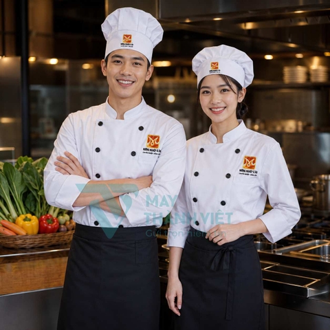 Áo Bếp Nhà Hàng
