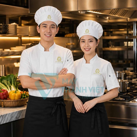 Áo Đồng Phục Đầu Bếp
