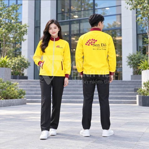 Áo Khoác Gió Đồng Phục Nhà Hàng