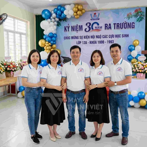 Mẫu Áo Phông Họp Lớp Đẹp