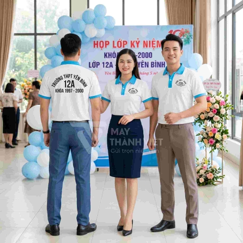 Áo Đồng Phục Họp Lớp Tại Tiền Giang