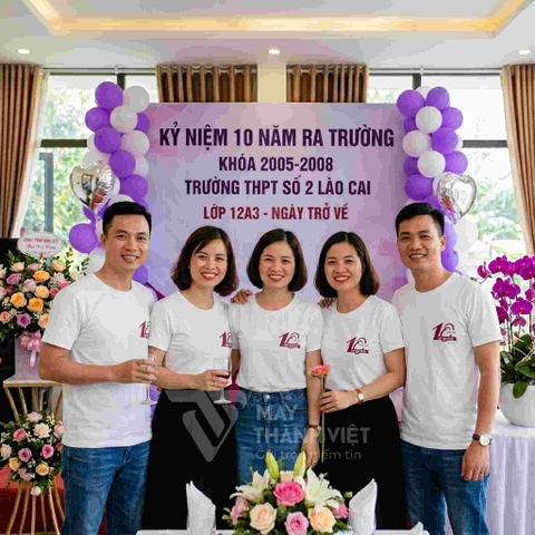 Áo Phông Đồng Phục Họp Lớp