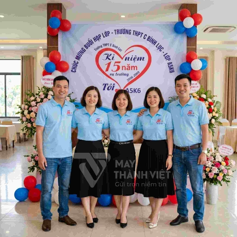 Mẫu Áo Đồng Phục Kỷ Niệm 15 Năm Ra Trường