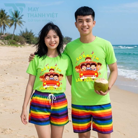Áo Thun Đồng Phục Đi Du Lịch – Đồng Hành Cùng Những Chuyến Đi Đầy Kỷ Niệm
