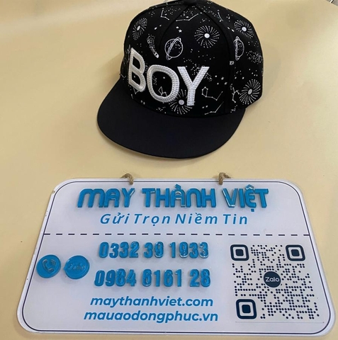 Mũ lưỡi trai in logo