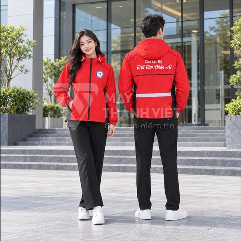 Áo Gió Đồng Phục 3 Lớp