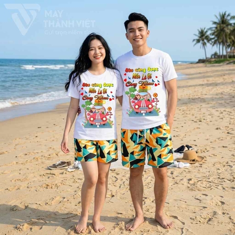 Áo Đồng Phục Nhóm Đi Biển
