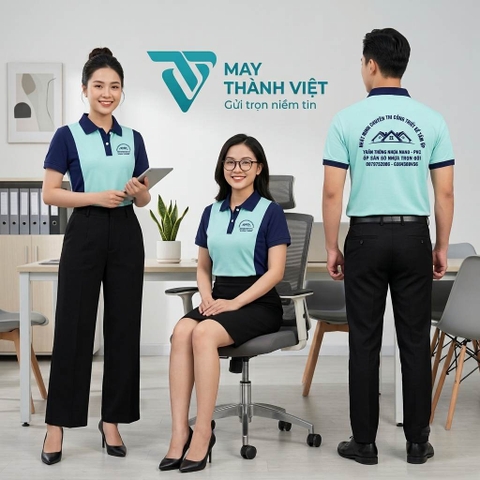 Áo Đồng Phục Màu Xanh