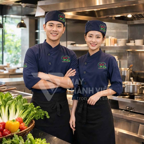Áo Bếp May Sẵn