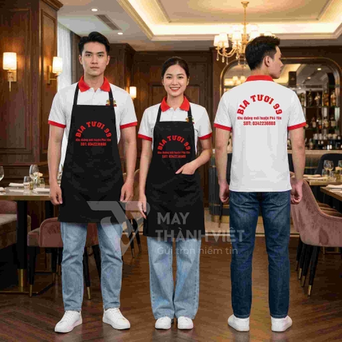 Đồng Phục Phục Vụ Nhà Hàng Bia Tươi 99