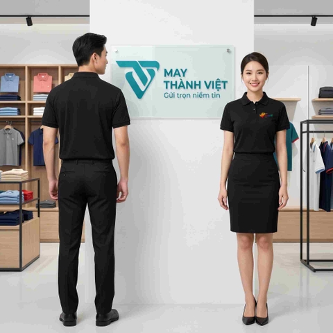 Áo Đồng Phục Màu Đen