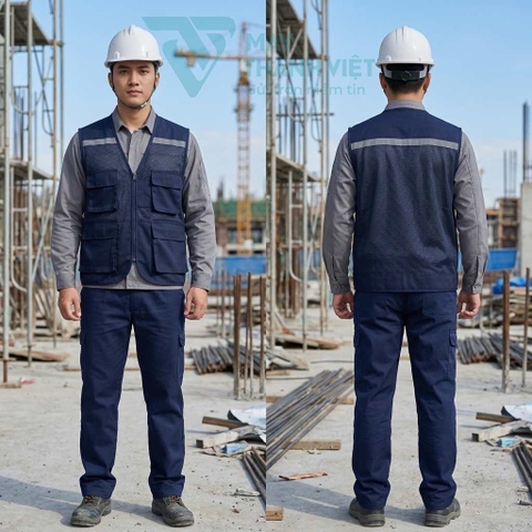 Áo Gile Phản Quang Bảo Hộ Lao Động