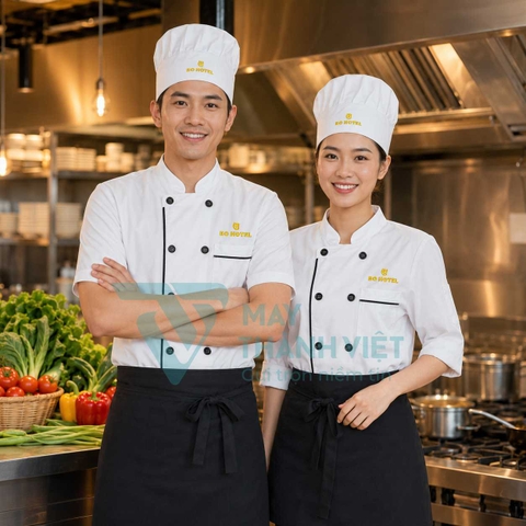 Áo Đầu Bếp Nữ