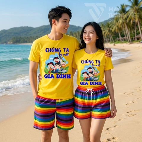 Mẫu Áo Đồng Phục Đi Biển Đẹp – Tỏa Sáng Cùng Gia Đình Trong Mọi Chuyến Du Lịch