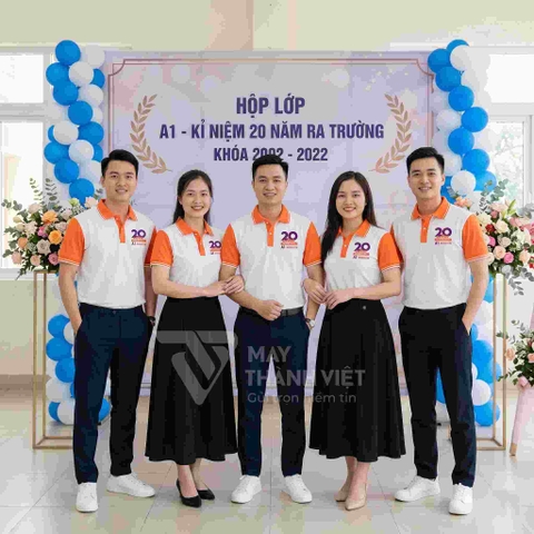 Áo đồng phục họp lớp tại Vĩnh Long